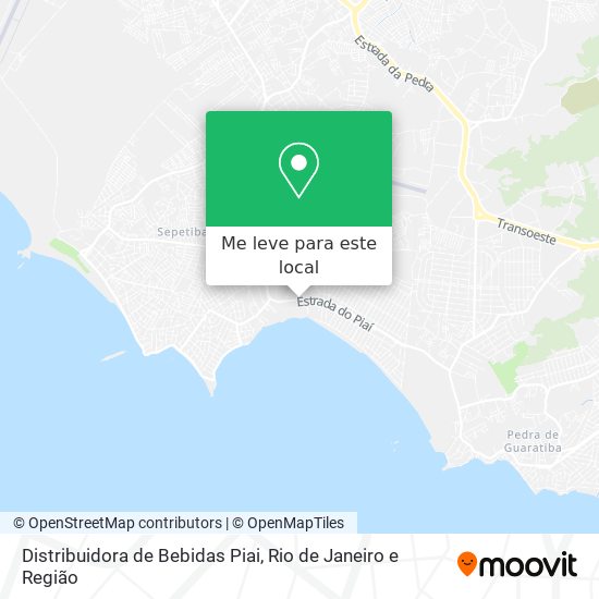 Distribuidora de Bebidas Piai mapa