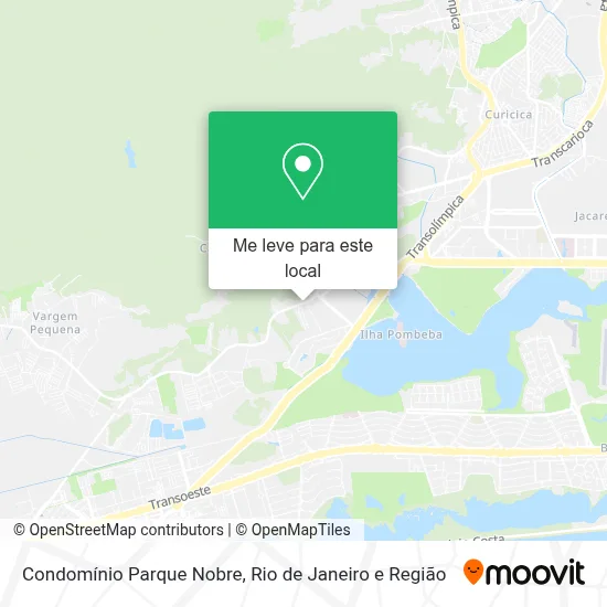 Condomínio Parque Nobre mapa