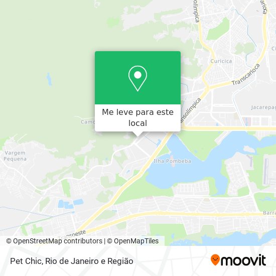 Pet Chic mapa