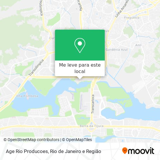 Age Rio Producoes mapa
