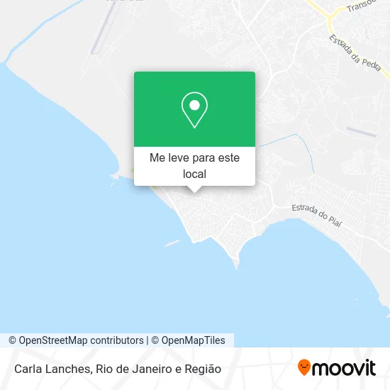 Carla Lanches mapa