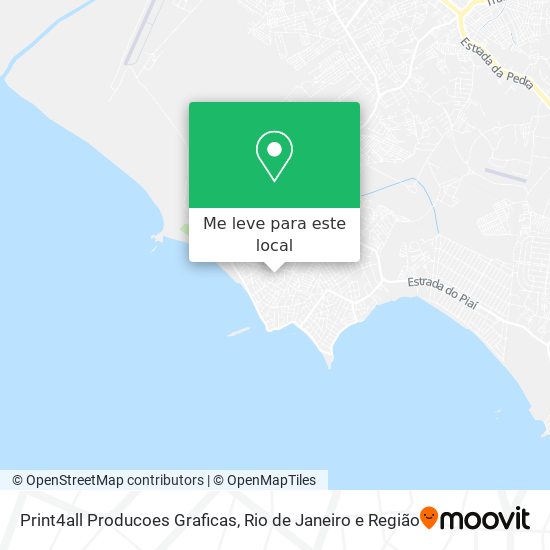 Print4all Producoes Graficas mapa