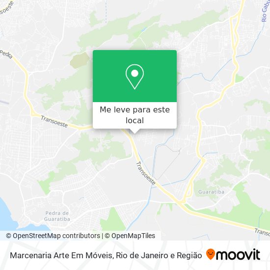 Marcenaria Arte Em Móveis mapa