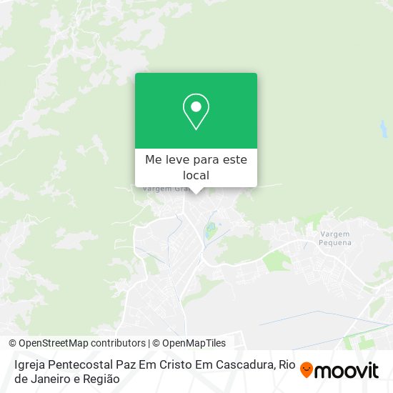Igreja Pentecostal Paz Em Cristo Em Cascadura mapa