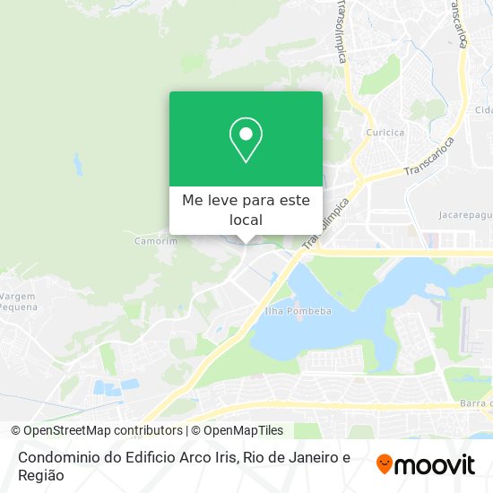 Condominio do Edificio Arco Iris mapa