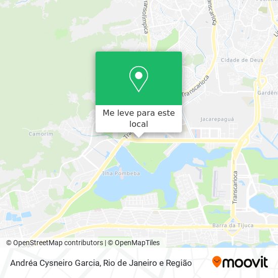 Andréa Cysneiro Garcia mapa
