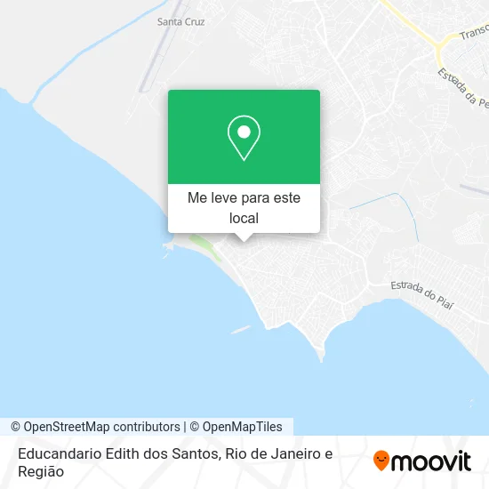 Educandario Edith dos Santos mapa