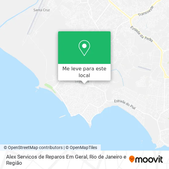 Alex Servicos de Reparos Em Geral mapa