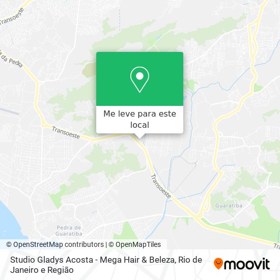 Studio Gladys Acosta - Mega Hair & Beleza mapa