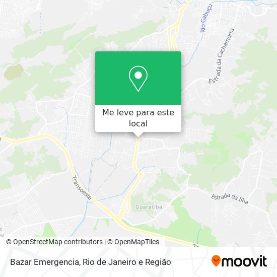 Bazar Emergencia mapa