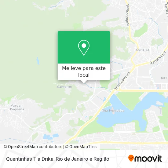 Quentinhas Tia Drika mapa