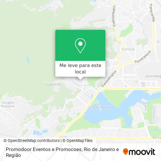 Promodoor Eventos e Promocoes mapa