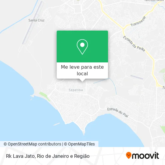 Rk Lava Jato mapa
