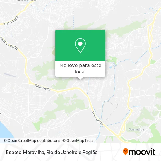 Espeto Maravilha mapa