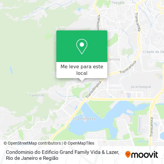 Condominio do Edificio Grand Family Vida & Lazer mapa