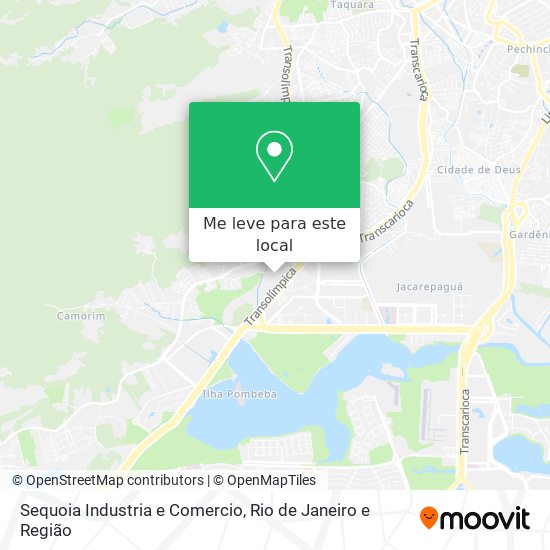 Sequoia Industria e Comercio mapa