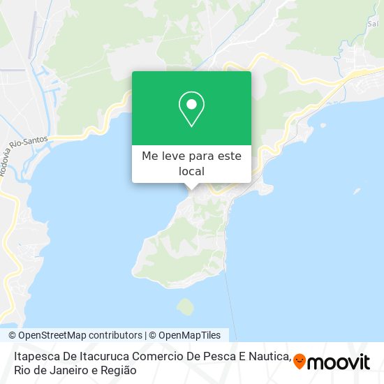 Itapesca De Itacuruca Comercio De Pesca E Nautica mapa