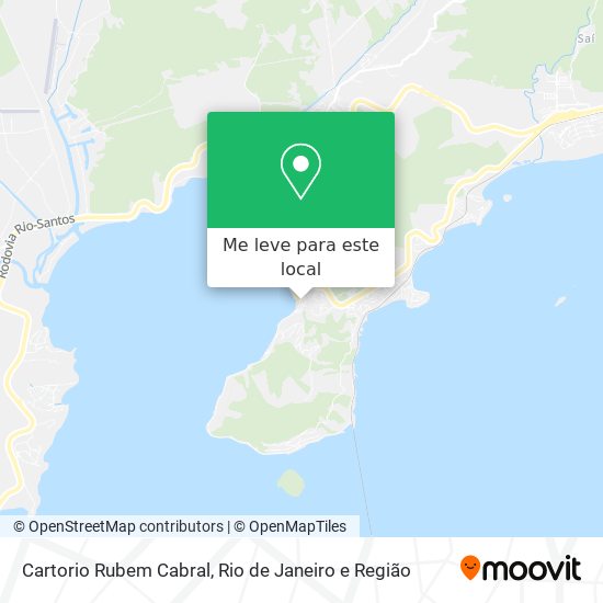 Cartorio Rubem Cabral mapa
