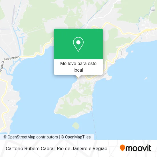 Cartorio Rubem Cabral mapa