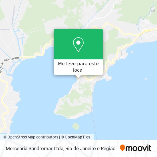 Mercearia Sandromar Ltda mapa