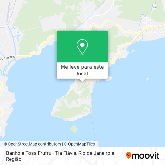 Banho e Tosa Frufru - Tia Flávia mapa