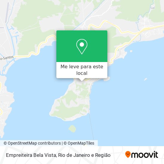 Empreiteira Bela Vista mapa