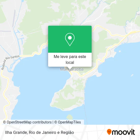 Ilha Grande mapa