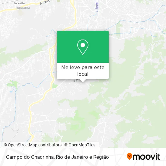 Campo do Chacrinha mapa