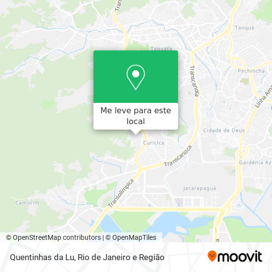 Quentinhas da Lu mapa