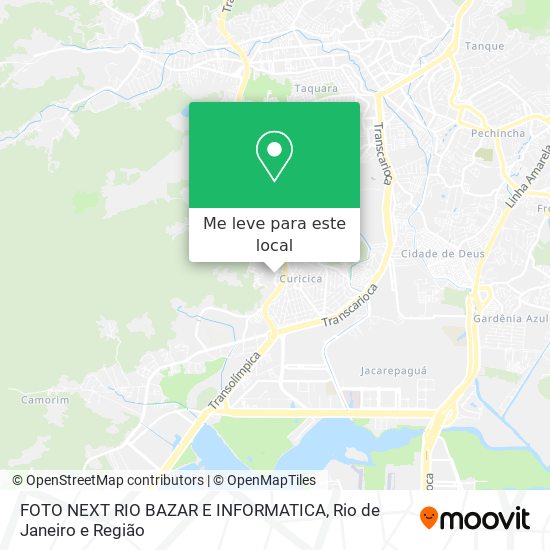 FOTO NEXT RIO BAZAR E INFORMATICA mapa