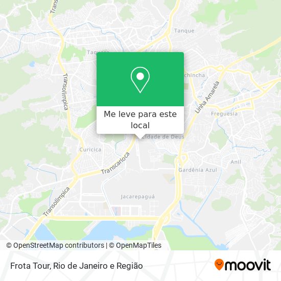 Frota Tour mapa