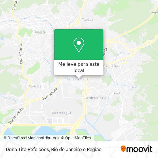 Dona Tita Refeições mapa