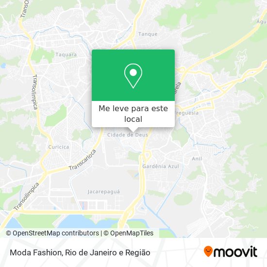 Moda Fashion mapa