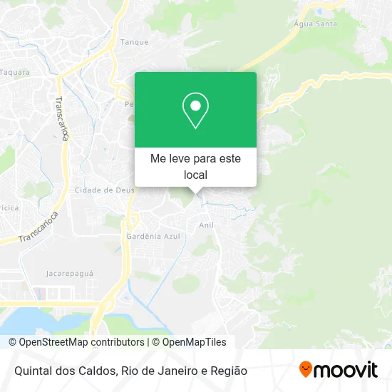 Quintal dos Caldos mapa