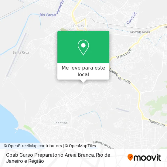 Cpab Curso Preparatorio Areia Branca mapa