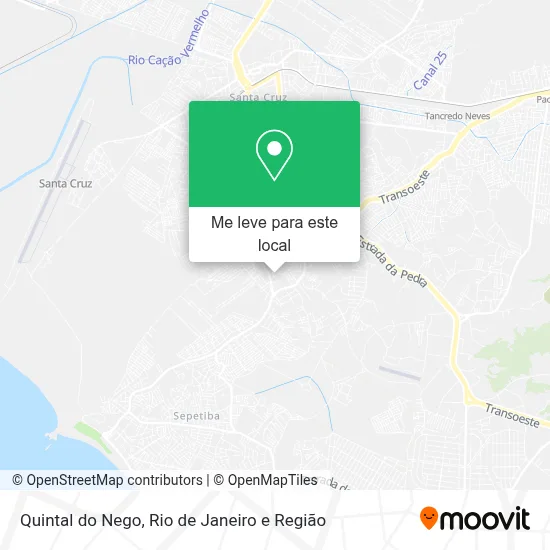 Quintal do Nego mapa