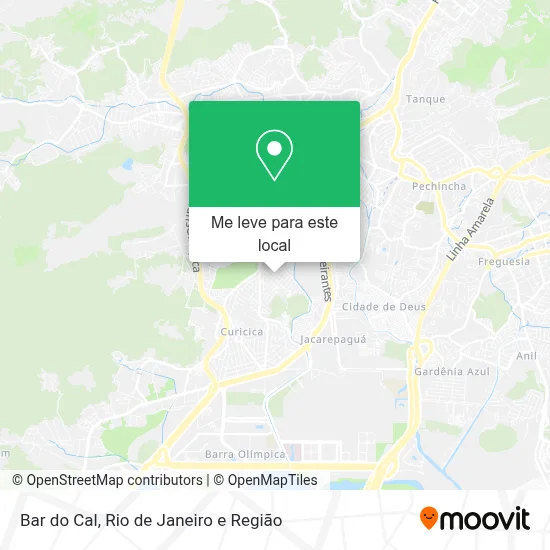 Bar do Cal mapa
