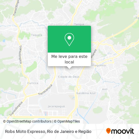 Robs Moto Expresso mapa