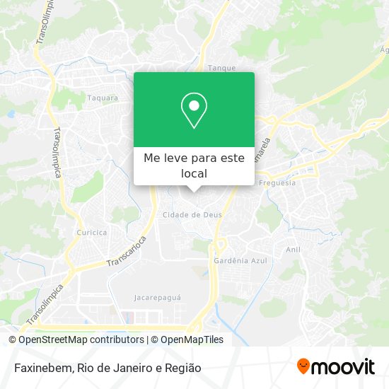 Faxinebem mapa