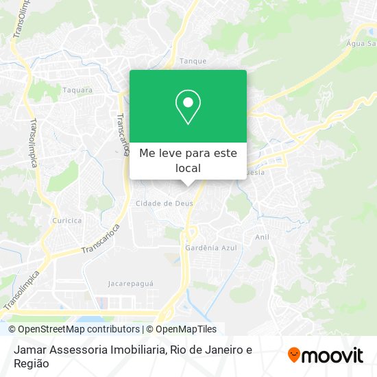 Jamar Assessoria Imobiliaria mapa