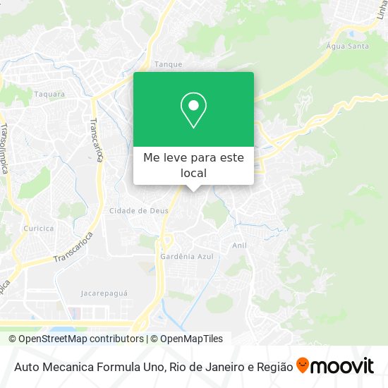 Auto Mecanica Formula Uno mapa