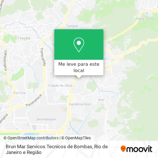 Brun Mar Servicos Tecnicos de Bombas mapa