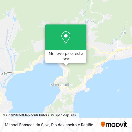 Manoel Fonseca da Silva mapa