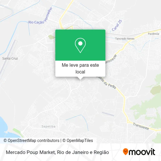 Mercado Poup Market mapa