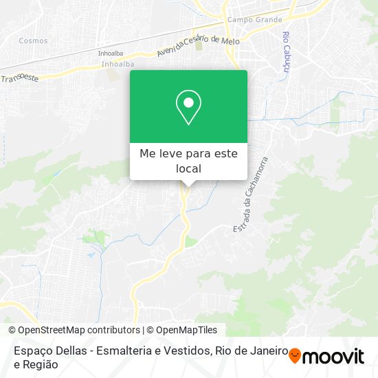 Espaço Dellas - Esmalteria e Vestidos mapa