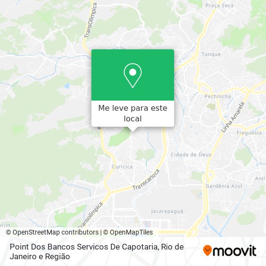 Point Dos Bancos Servicos De Capotaria mapa