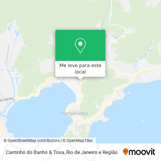 Cantinho do Banho & Tosa mapa
