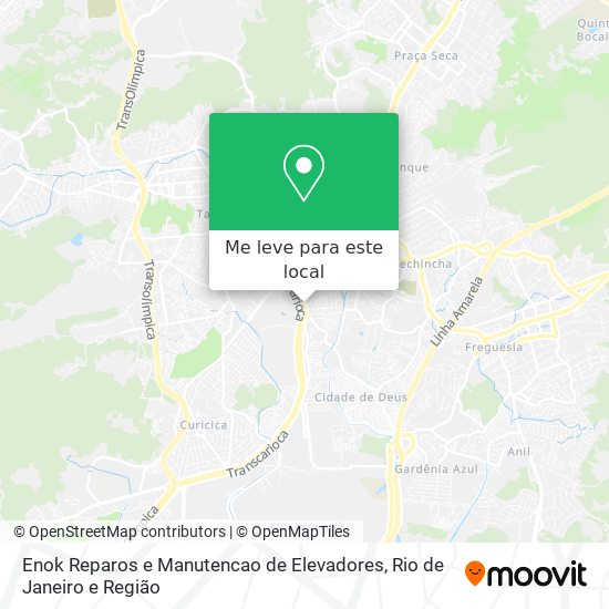 Enok Reparos e Manutencao de Elevadores mapa