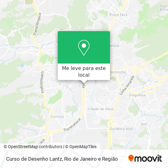 Curso de Desenho Lantz mapa