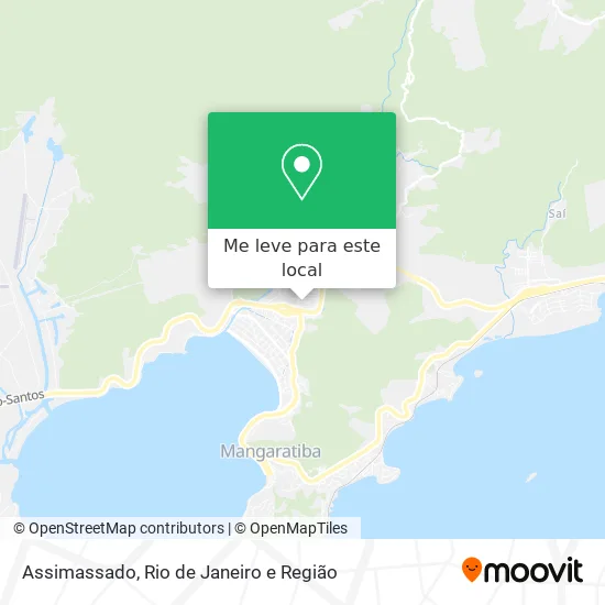 Assimassado mapa